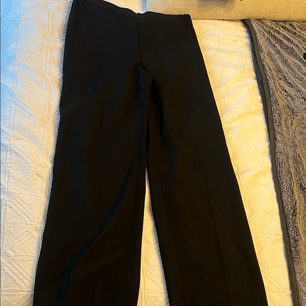 Classic Black Wide-Leg Babaton Pants